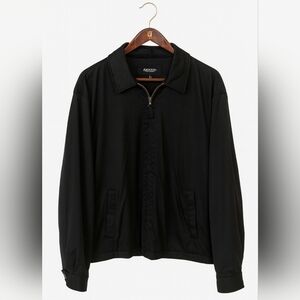 Aberdeen Collection Men’s Black Zip-Up Jacket – Size L/G